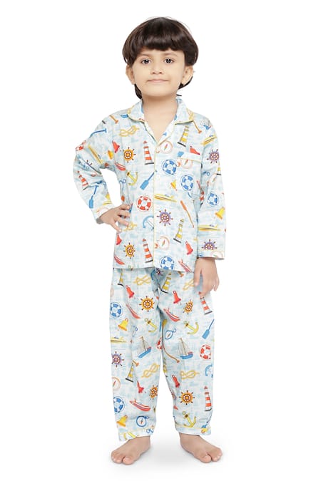 Round Neck Pajama Set for Boys – Pajama Tribe