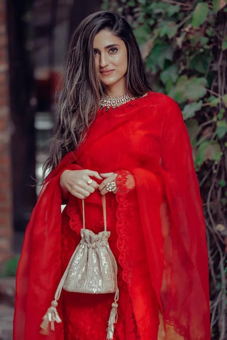 Shop Amyra Gold Embroidery Bella Potli Bag at Aza Fashions Shop_Amyra_Gold Embroidery Bella Potli Bag _at_Aza_Fashions