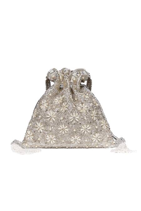 silver potli bags