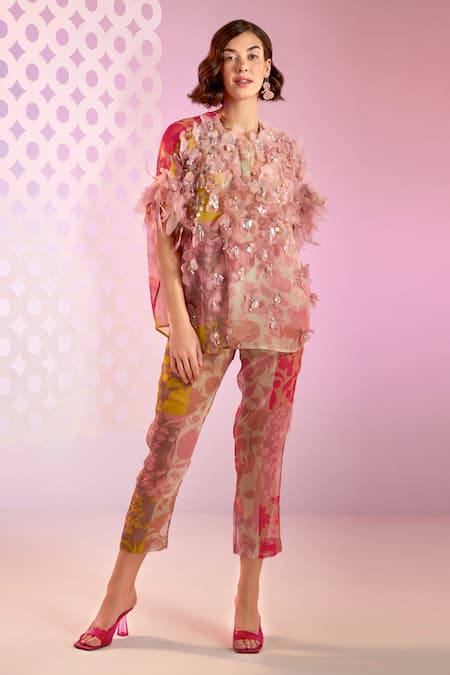 Pankaj & Nidhi Silueta Hand Embellished Top 