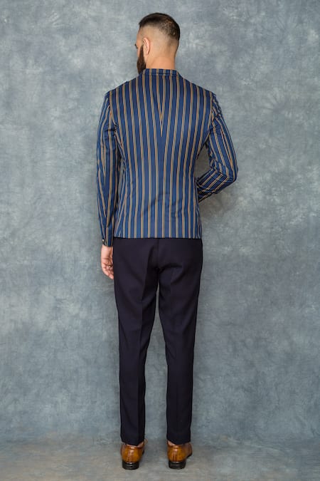 Sarab Khanijou Striped Blazer 