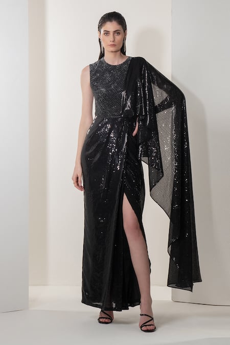 Sherri Hill 53158 Double Strap Metallic Shimmer Dress - MadameBridal.com