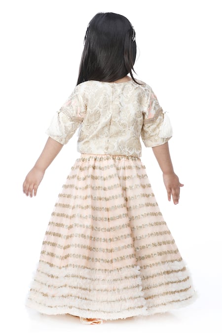 Shining Kanika Brocade Lehenga Set 