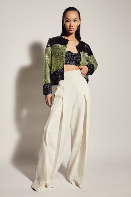 Sameer Madan Open Front Jacket 