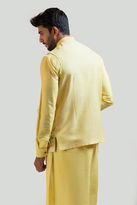 Smriti By Anju Agarwal Nehru Jacket & Kurta Set 