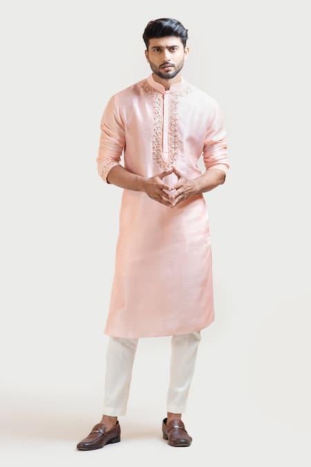 Smriti By Anju Agarwal Embroidered Kurta & Pant 