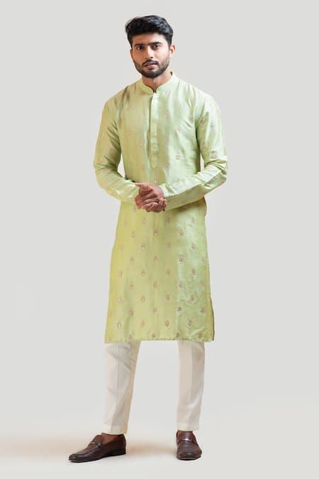 Smriti by Anju Agarwal Embroidered Kurta & Pant 