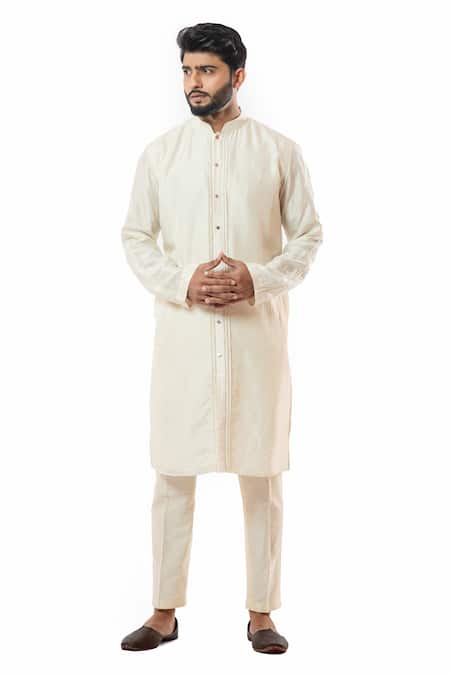 Smriti by Anju Agarwal Hand Embroidered Kurta Set 