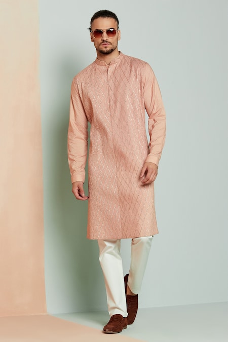 Seven Cotton Silk Kurta 