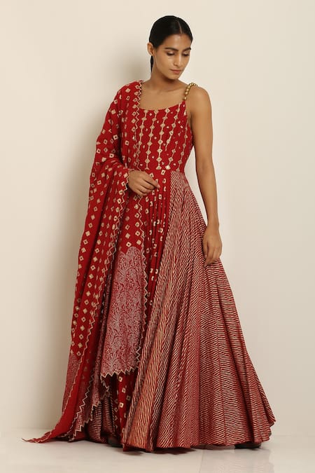 Seema Nanda Embroidered Anarkali 