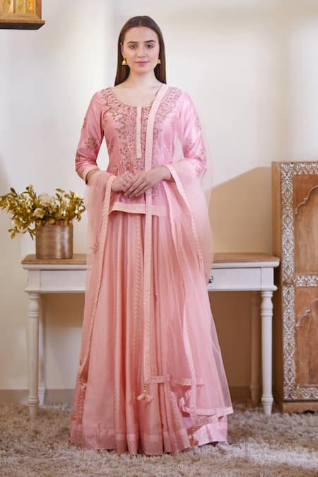 Shyam Narayan Prasad Embellished Lehenga Set 