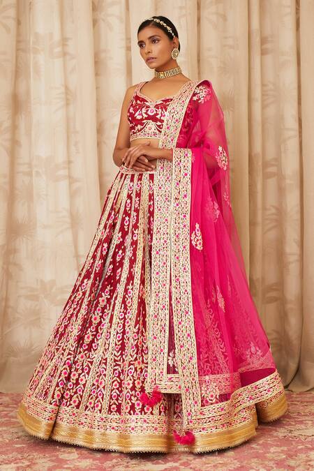 Maroon Lehenga | Buy Maroon Lehenga Choli Sets Online US UK