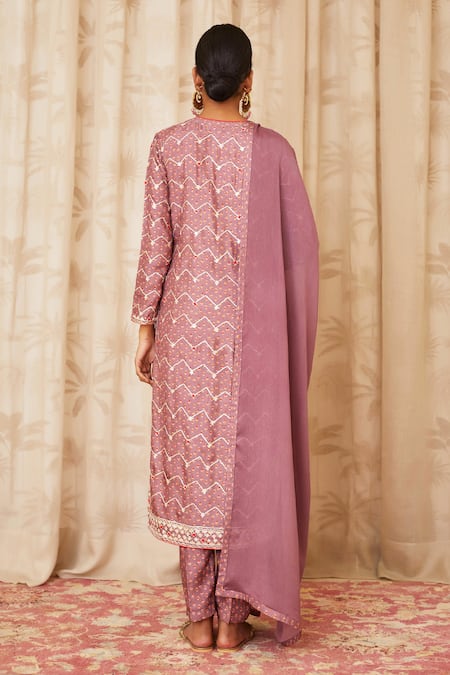 Shyam Narayan Prasad Printed Kurta Set  
