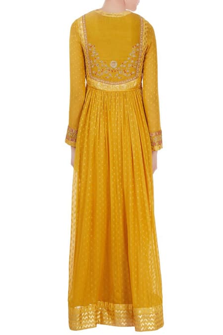 Shyam Narayan Prasad Embroidered Anarkali with Dupatta 