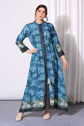 Soup By Sougat Paul Chanderi Printed Dress 