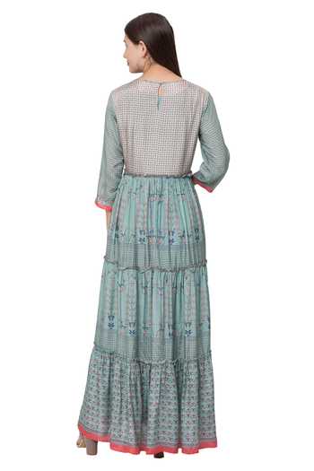 Soup By Sougat Paul Printed Maxi Dress 