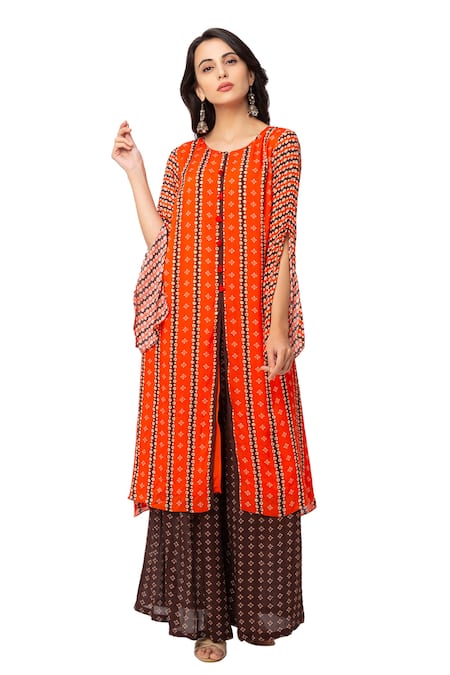 Soup by Sougat Paul Printed Kurta & Palazzo Set 