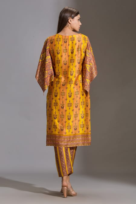 Soup By Sougat Paul Embroidered Kurta & Pant Set 