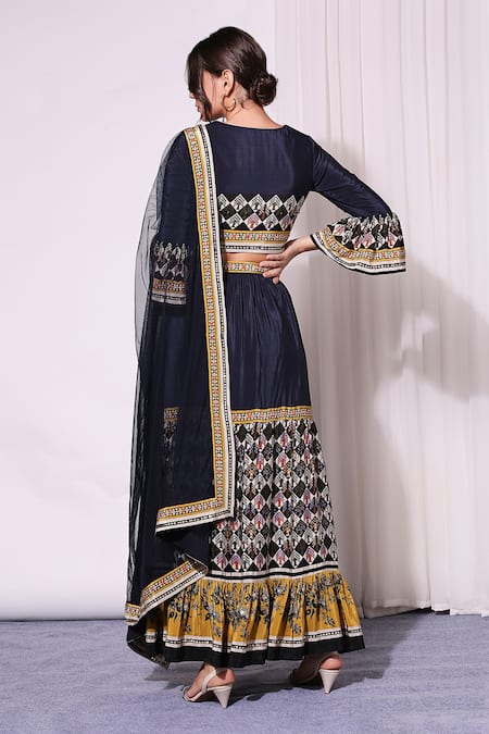 Soup By Sougat Paul Printed Lehenga Set 