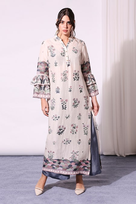 Soup by Sougat Paul Printed Kurta & Pant Set 