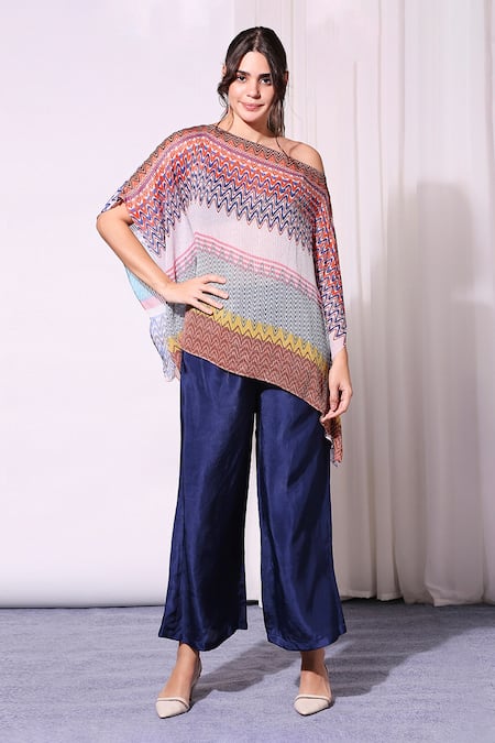 Soup by Sougat Paul Printed Kaftan Tunic & Pant Set 