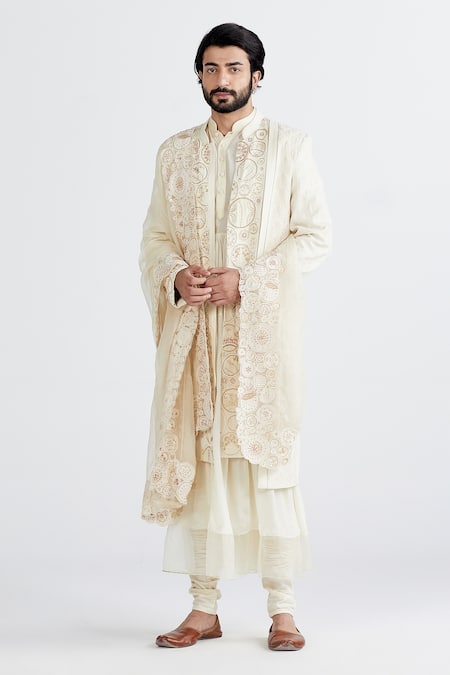 Megha Bansal Badaami Akal Vrit Sherwani Set 