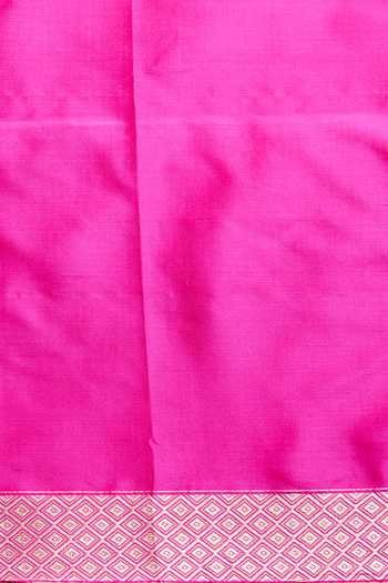 Buy_Weaver Story_Pink Katan Silk Banarasi Handloom Saree_Online_at_Aza_Fashions