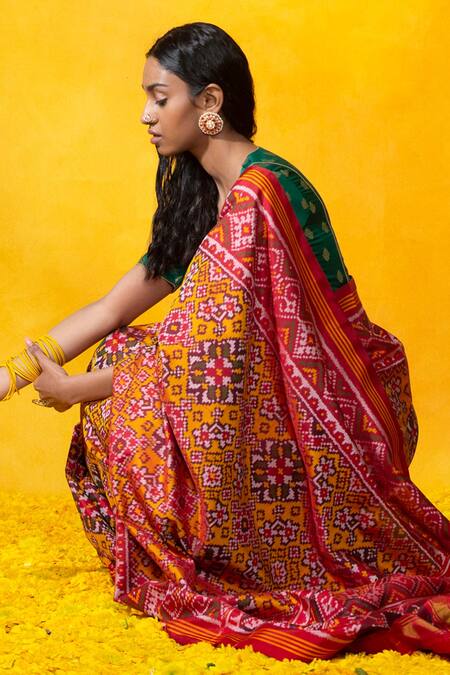 Shop the Hottest Banarasi Patola Saree Online Now