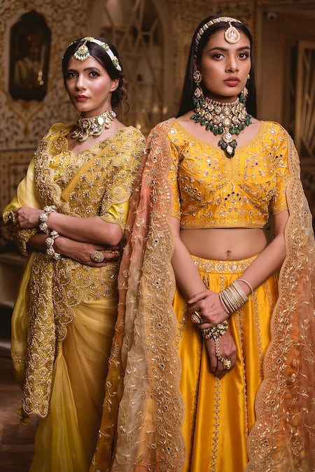 Indian wedding: would a gold lehenga be appropriate for the bride? - Quora