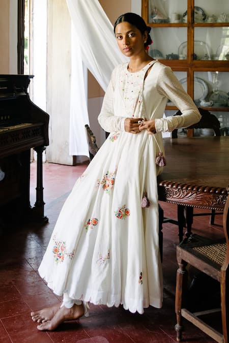 Label Earthen Gunja Angrakha & Palazzo Set 