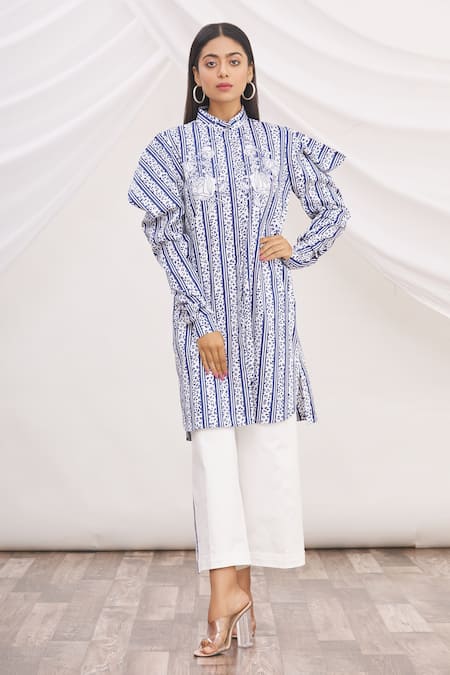 Mr. Ajay Kumar Printed Tunic 