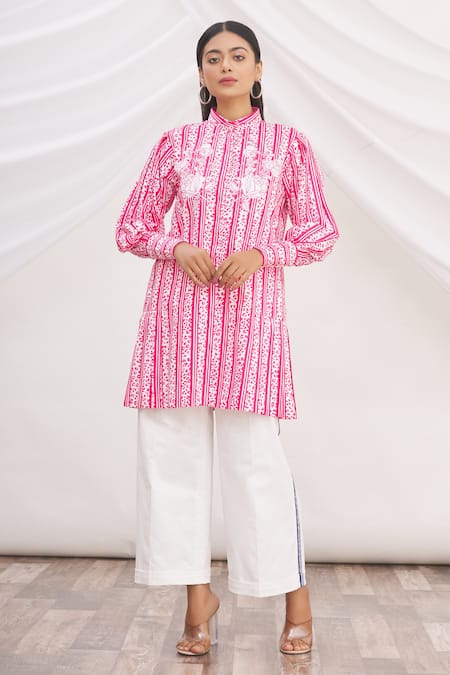 Mr. Ajay Kumar Printed Tunic 