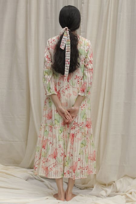 Shivani Bhargava Chanderi Printed Dress 