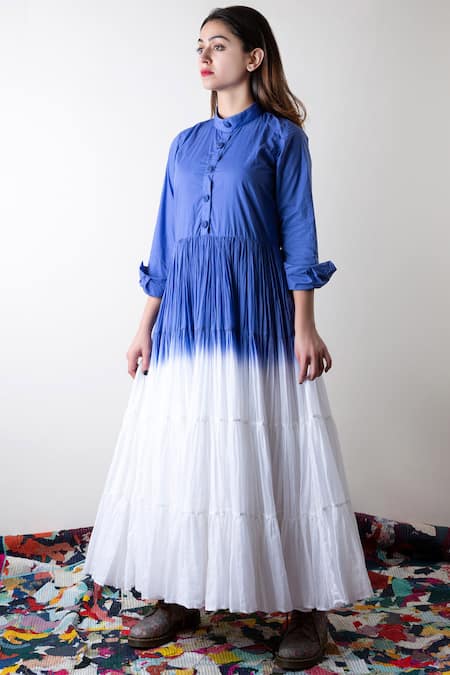 Ka-Sha Dyed Maxi Dress 