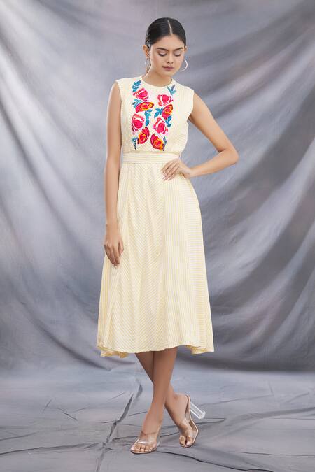 Samyukta Singhania Striped Dress 