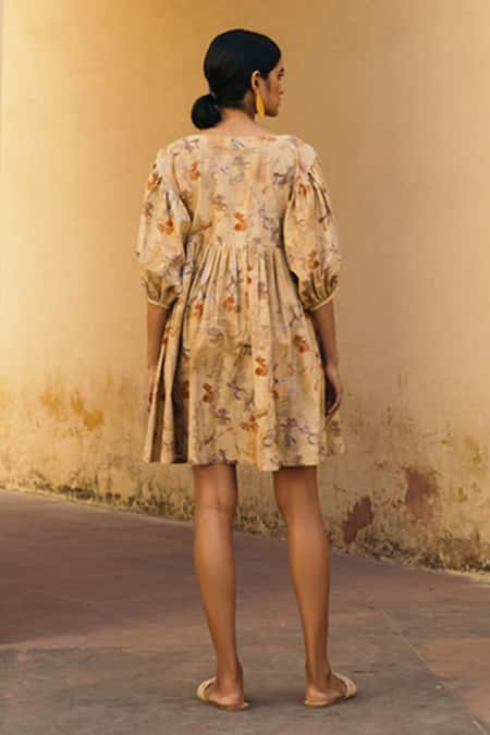 Buy SHOWOFF Black Floral Print A-Line Dress for Women Online @ Tata CLiQ