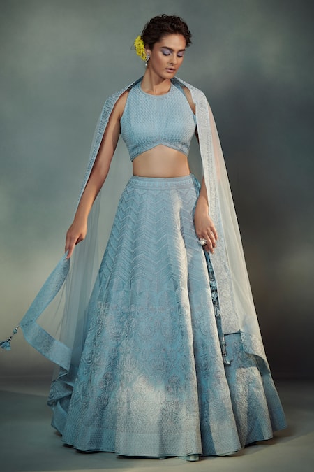 Suhino Embroidered Bridal Lehenga Set 