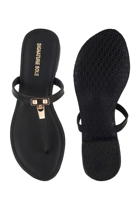 Prada thong-strap Flat Sandals - Farfetch