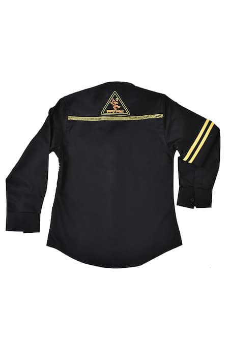 Partykles Tractor Embroidered Shirt 