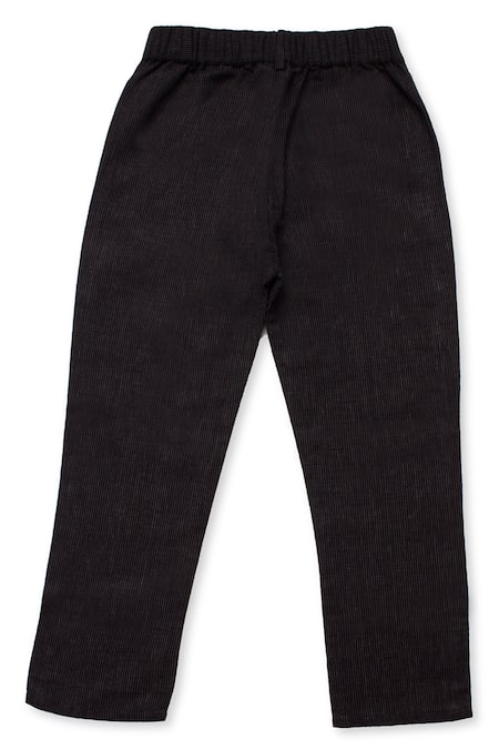 Buy Black Drawstring Boys Jeans – Mumkins
