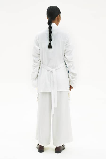 Corpora Studio Upcycled Frill Shirt 