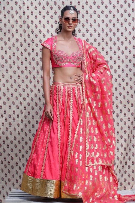 Nikasha Embroidered Lehenga Set 