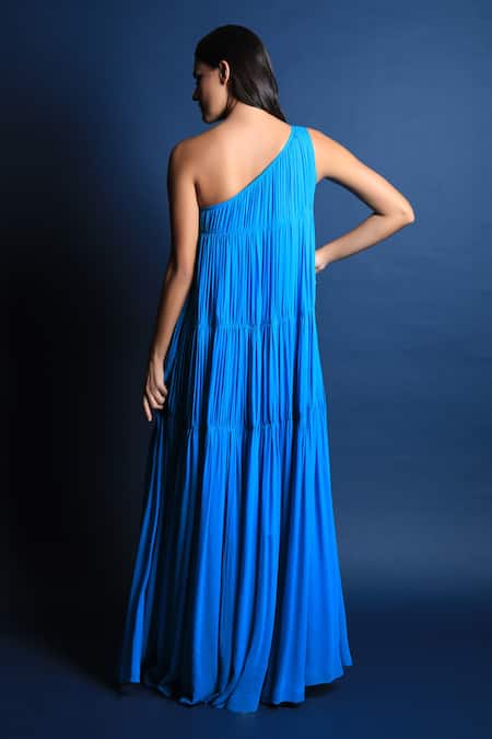 Swatee Singh One Shoulder Gown 