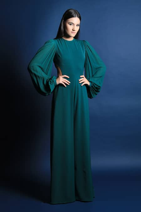 Swatee Singh Puff Sleeves Jumpsuit 