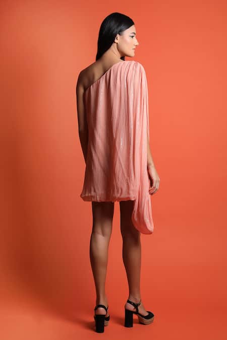 Swatee Singh One Shoulder Dress 