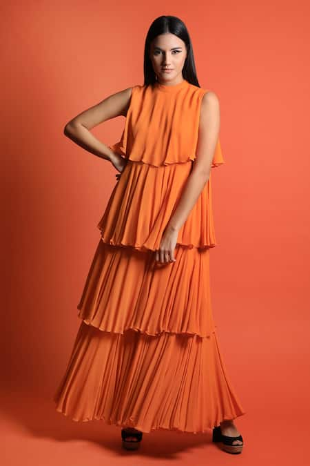 Swatee Singh Tiered Gown 