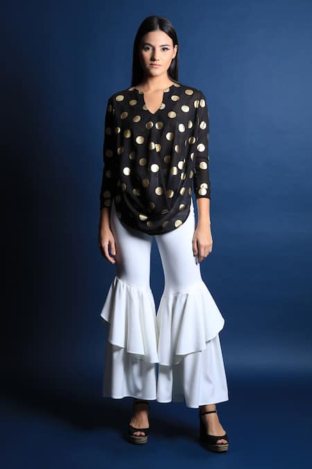 Swatee Singh Fit & Flare Pants 