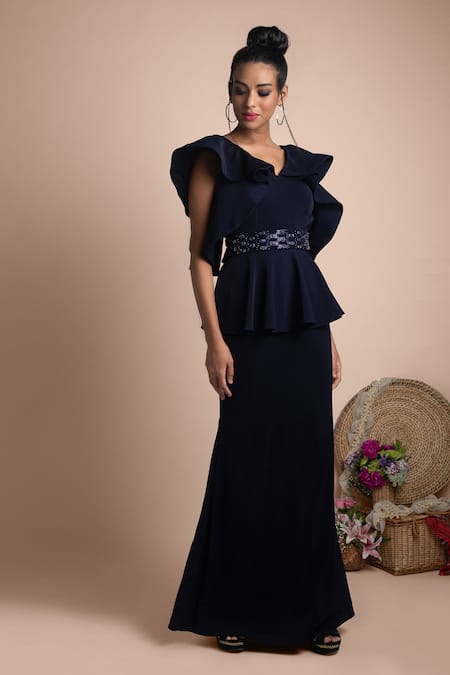 Mehak Murpana Draped Gown 