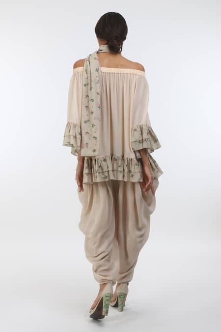 Nikasha Off Shoulder Flared Top 