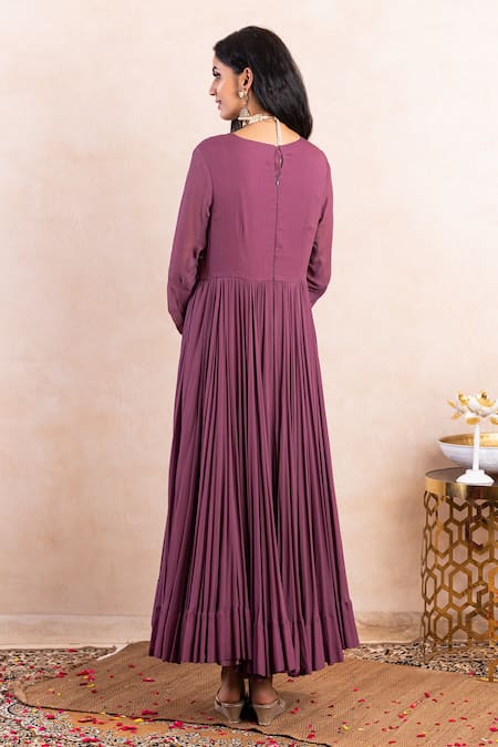 Shikha And Srishti Design Embroidered Anarkali Set 